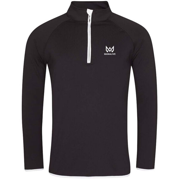 Manalive - Cool Half Zip Sweat Top Thumbnail