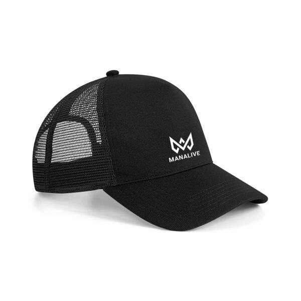 MANALIVE  - Microknit Snapback Trucker Cap Thumbnail